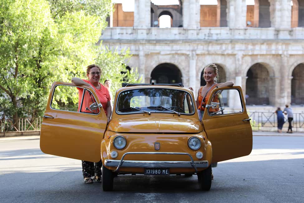image n.7 of Rome: Fiat 500 Vintage City and Photo Tour activity in Rome, uploaded by supplier
