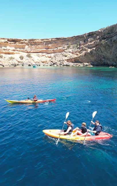 image n.11 of Ibiza: Sea Cave Tour with Guided Kayaking and Snorkeling activity in Balearic Islands, uploaded by supplier