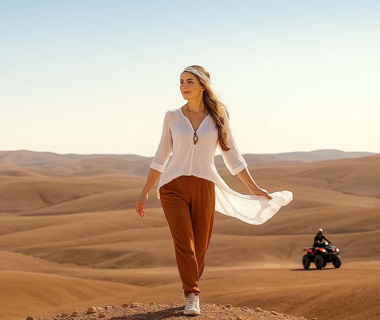 imagen n.º 10 de Marrakech: excursión en quad y paseo en camello por el desierto de Agafay con cena y espectáculo actividad en Marrakech, subida por el proveedor