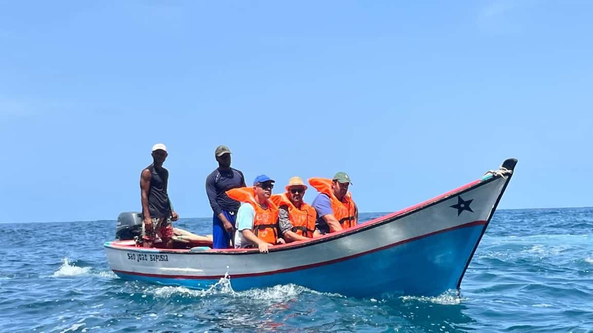imagem n.25 de Passeio de barco para a caverna de Águas Belas + churrasco atividade em Assomada, carregada pelo fornecedor