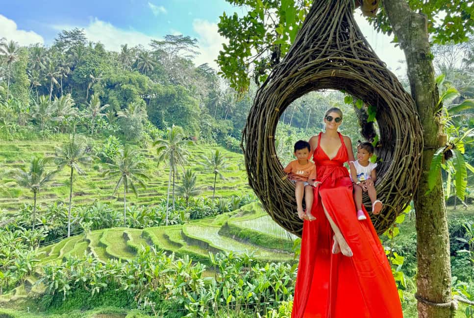 Obraz nr 10 z atrakcji Bali: huśtawka w Ubud, zjazdy na linie, SkyBike na prywatnych tarasach ryżowych w Bali, przesłany przez organizatora