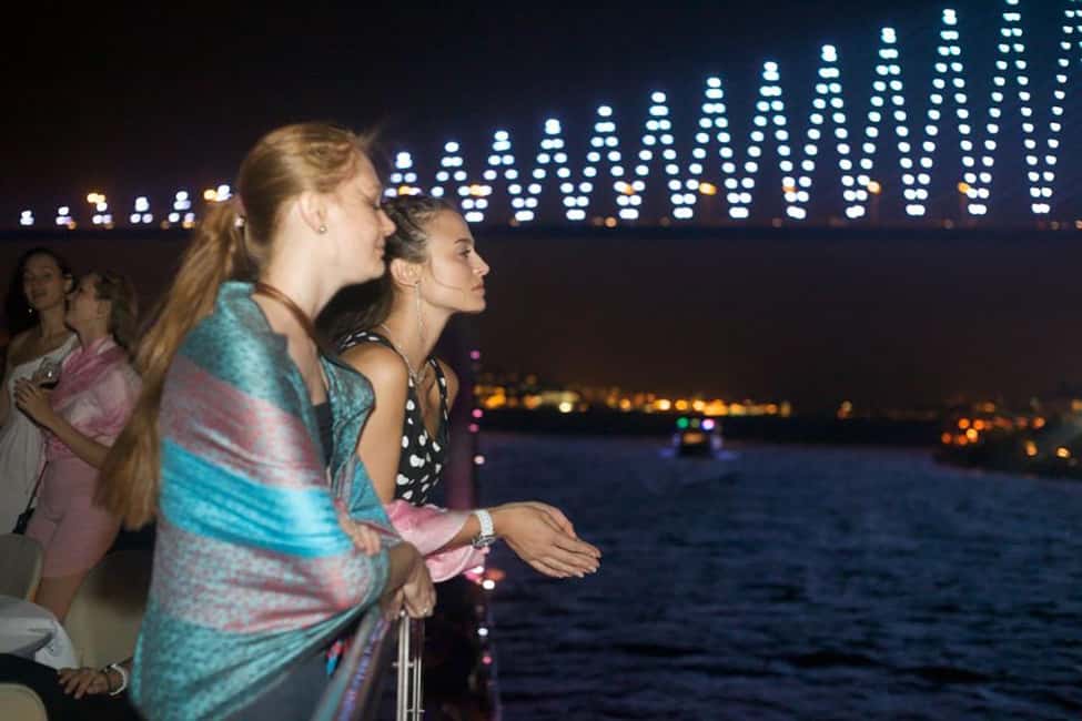 image n.2 of Istanbul: Bosphorus Night Dinner Cruise with Private Table activity in Istanbul, uploaded by supplier