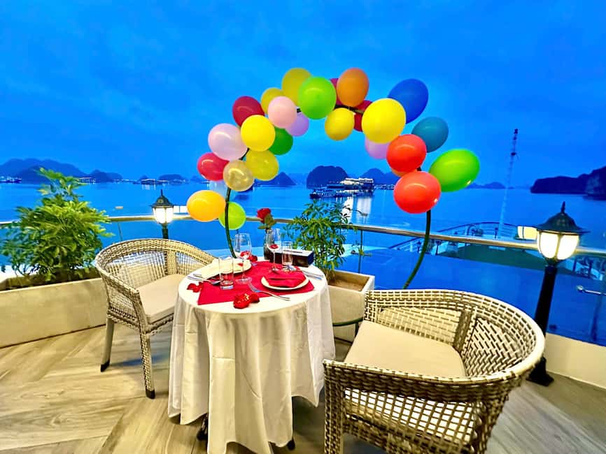 image n.24 of 2-Day or 3-Day: Halong&Lan Ha Bay Cruise 5* balcony, bathtub activity in Ha Long, uploaded by supplier
