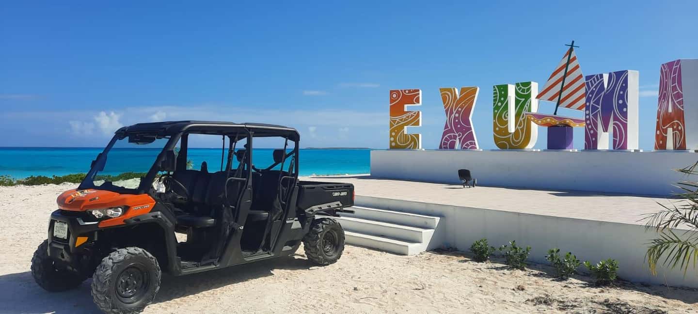 Image N°24 de Exuma, Bahamas : Location de Buggy 6 places avec haut-parleur Bluetooth activité à Nassau, Bahamas, publiée par le prestataire