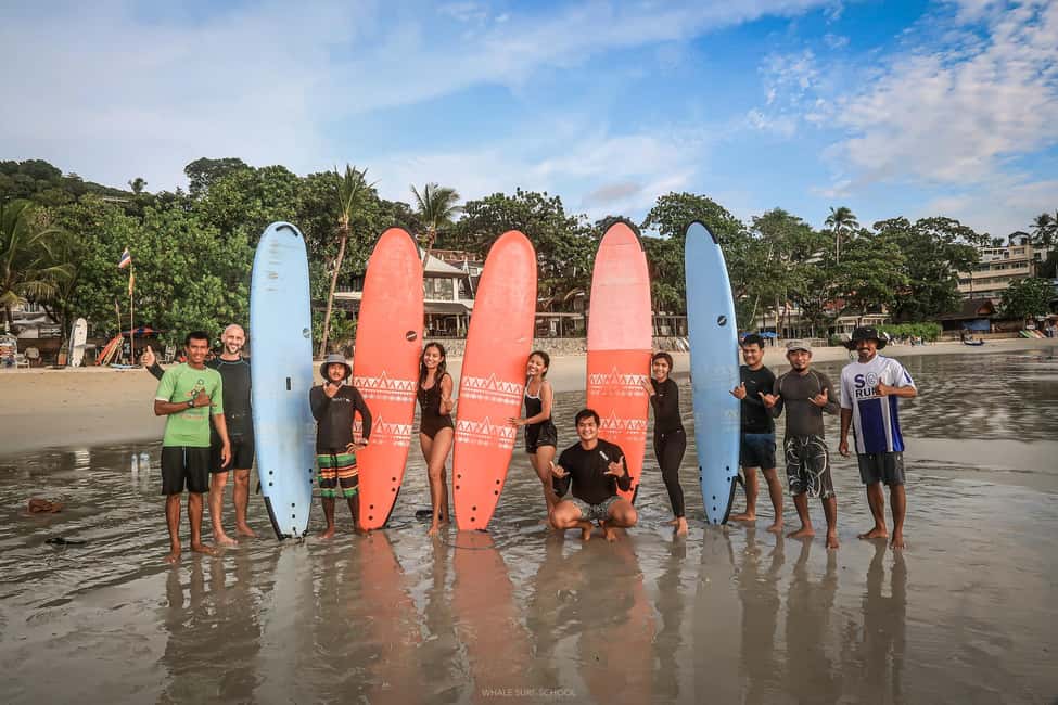 billede nr.3 af aktiviteten Phuket: Surf-lektion for begyndere i Kata Beach i Thailandbugten, uploadet af udbyder