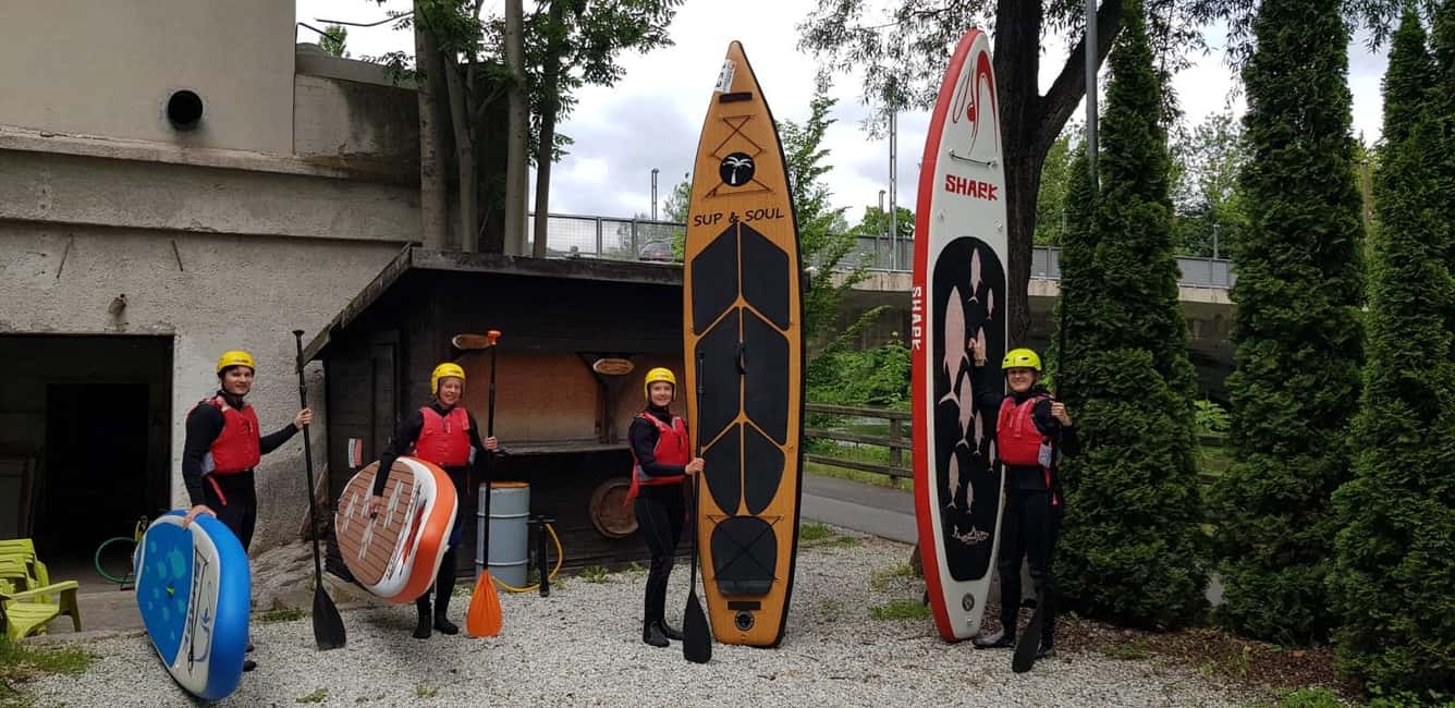 image n.5 of River Stand up Paddling Course 14 km St. Michael - Leoben activity in Graz, uploaded by supplier