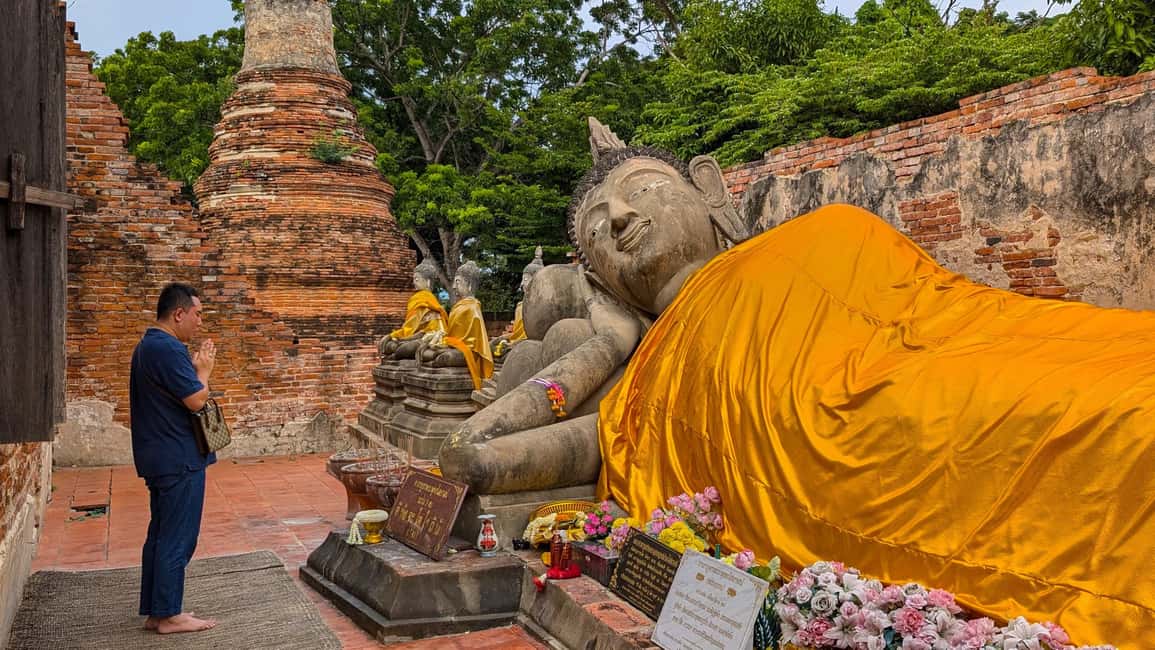 imagen n.º 38 de Pattaya: Excursión de un día a Ayutthaya en coche privado con tour en barco actividad en Ayutthaya, subida por el proveedor