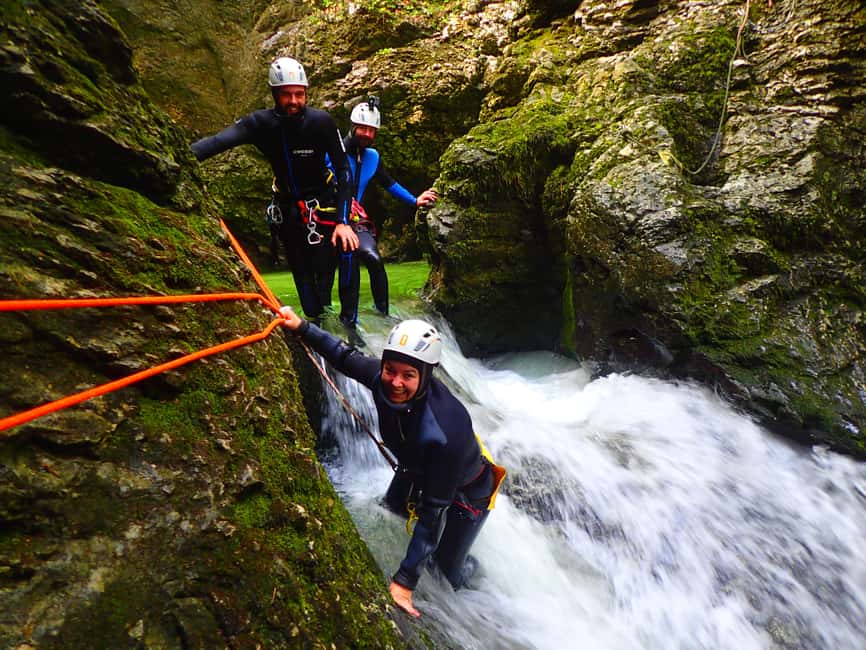 afbeelding n.4 van Meer van Bled: Bohinj Vallei Canyoning Tour met foto's activiteit in Bled, geüpload door aanbieder