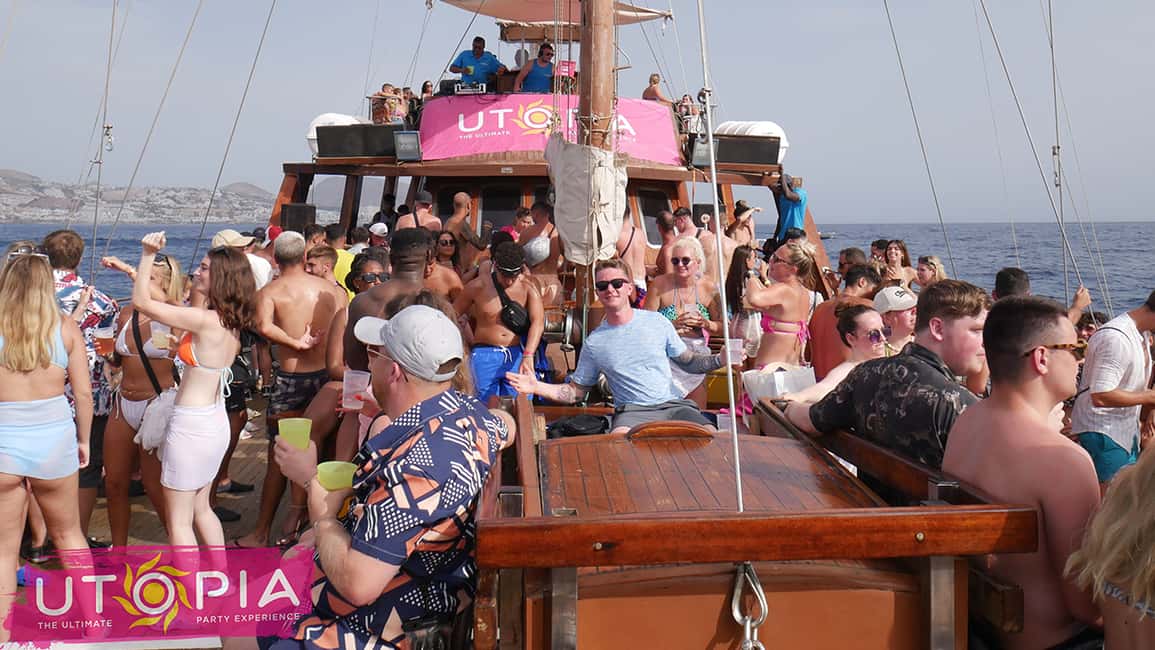 billede nr.3 af aktiviteten Tenerife: Bådfest med åben bar og DJ's i Costa Adeje, uploadet af udbyder