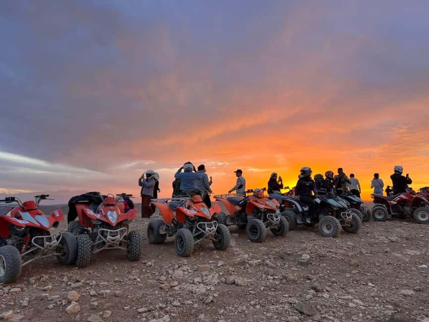 image n.8 of Marrakech: Desert Quad Bike Tour with Tea & Optional Dinner activity in Marrakesh, uploaded by supplier