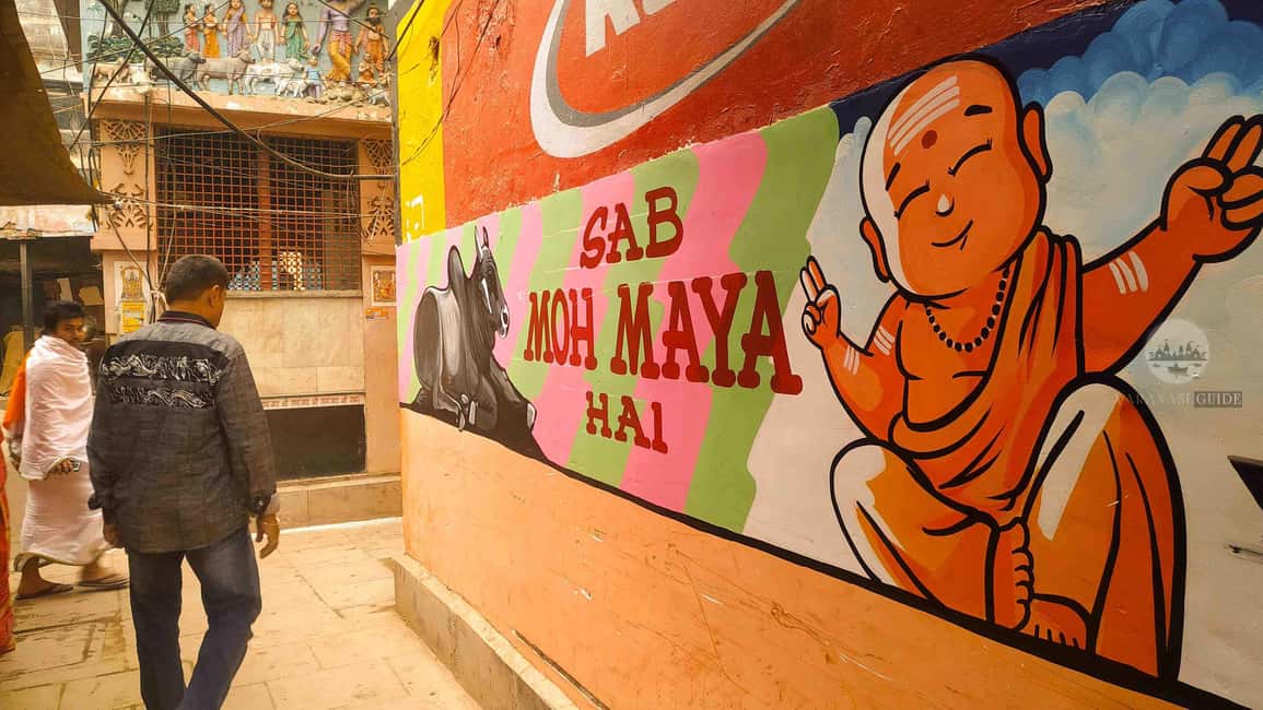 imagem n.11 de Passeio de um dia em Varanasi - Passeio de barco, caminhada, templo de ioga, luta livre atividade em Varanasi, carregada pelo fornecedor