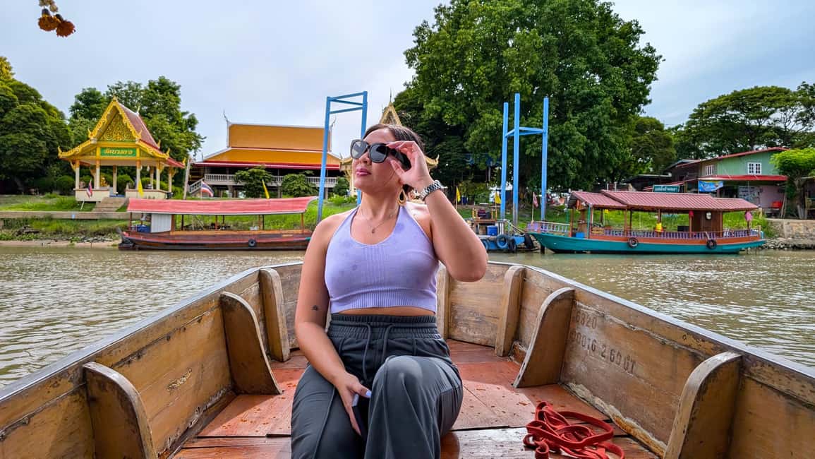 imagen n.º 27 de Pattaya: Excursión de un día a Ayutthaya en coche privado con tour en barco actividad en Ayutthaya, subida por el proveedor