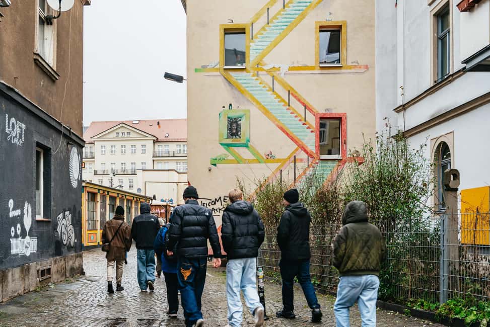 Bild Nr. 12 von Dresden: Neustadt District Street Art Guided Walking Tour Aktivität in Dresden, hochgeladen vom Anbieter