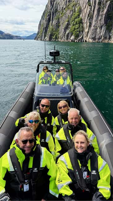 image n.3 of From Stavanger: Lysefjorden & Pulpit Rock Safari by RIB activity in Rogaland, uploaded by supplier