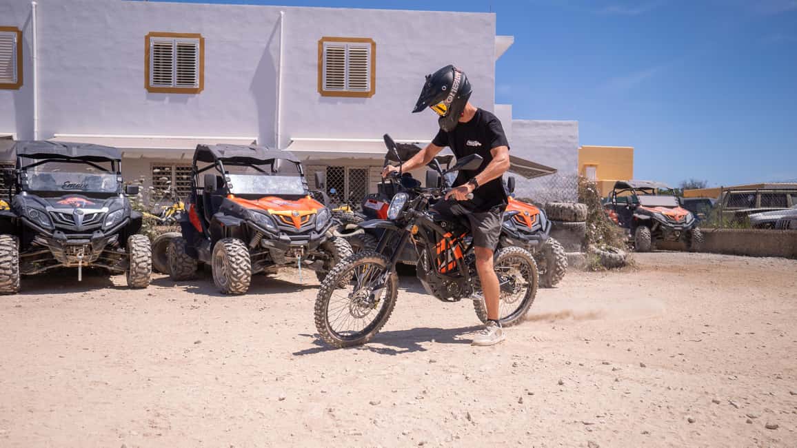 Image N°7 de Ibiza : Tour avec moto cross eléctrica Surron activité à Ibiza (ville), publiée par le prestataire