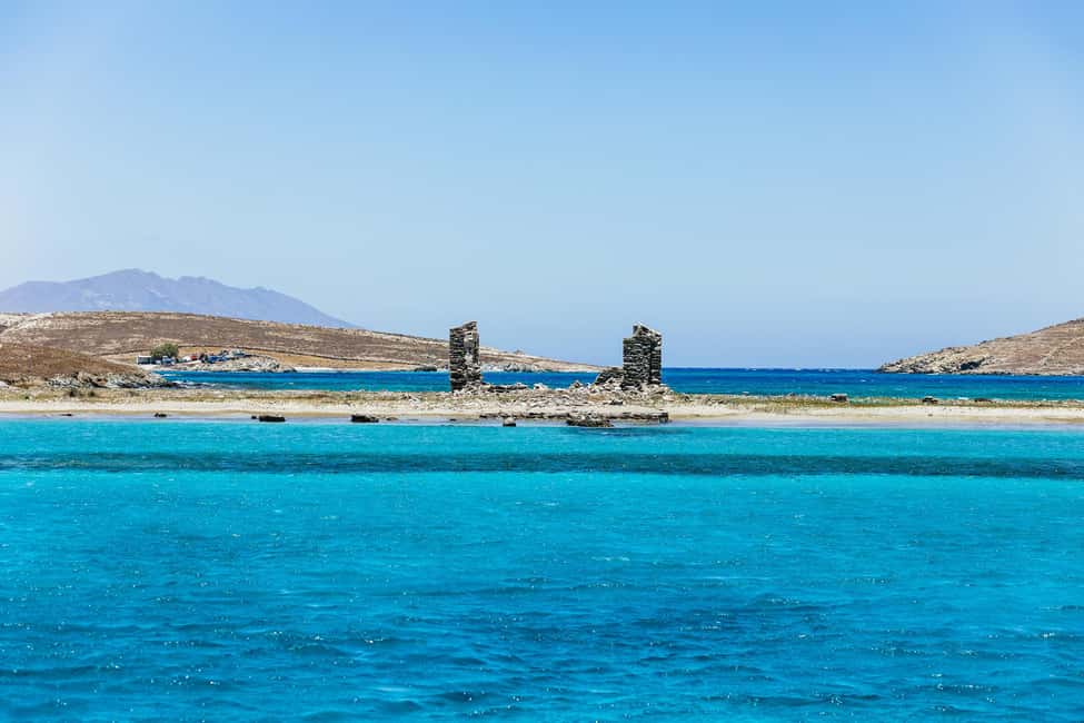 image n.5 of Mykonos: Yacht Cruise to Rhenia and Guided Tour of Delos activity in Cyclades, uploaded by supplier