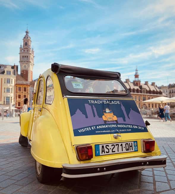 bild nr.5 av Lille körtur med cabriolet Citroen 2CV aktivitet i Lille, uppladdad av arrangören
