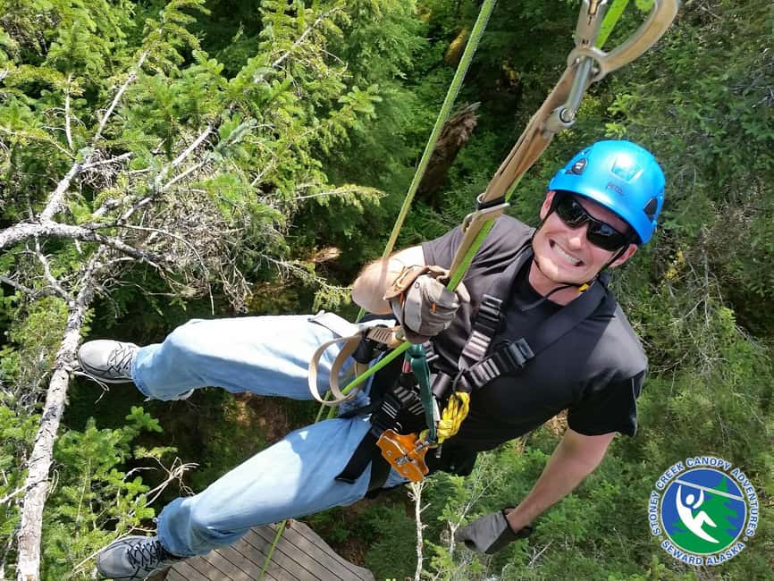 image n.3 of Seward: Stoney Creek Canopy Tour with Zipline activity in Seward, uploaded by supplier