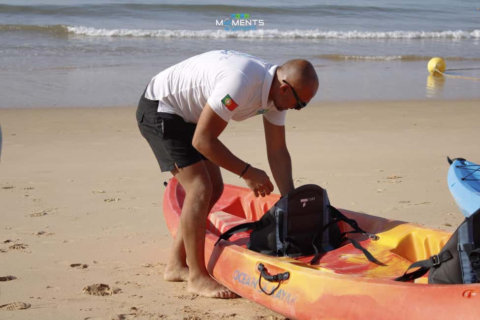 image n.13 of Armação de Pêra: 2-Hour Wild Beaches and Caves Kayak Tour activity in Porches, uploaded by supplier
