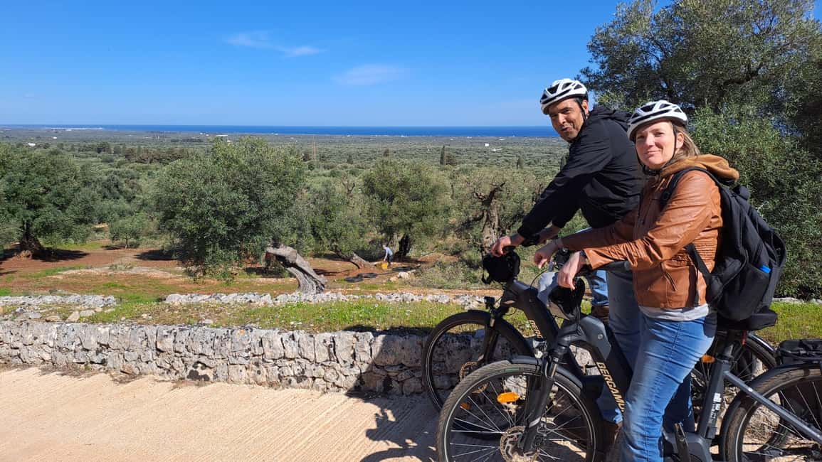 Immagine nº 29 di Ostuni: Tour in bicicletta con un bicchiere di vino e bruschetta attività a Ostuni, caricata dal fornitore