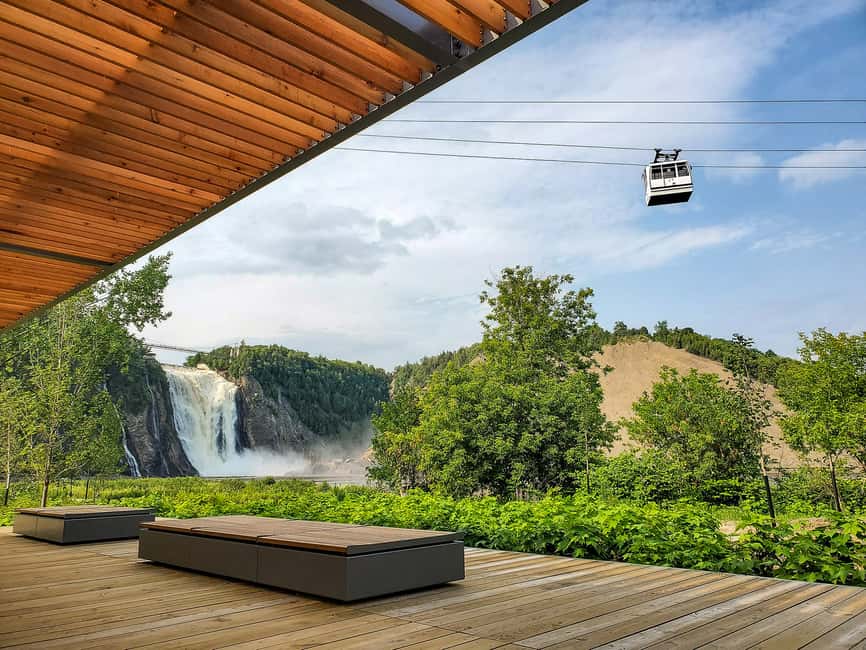 Image N°1 de Québec : Chute Montmorency avec téléphérique activité à Ville de Québec, publiée par le prestataire