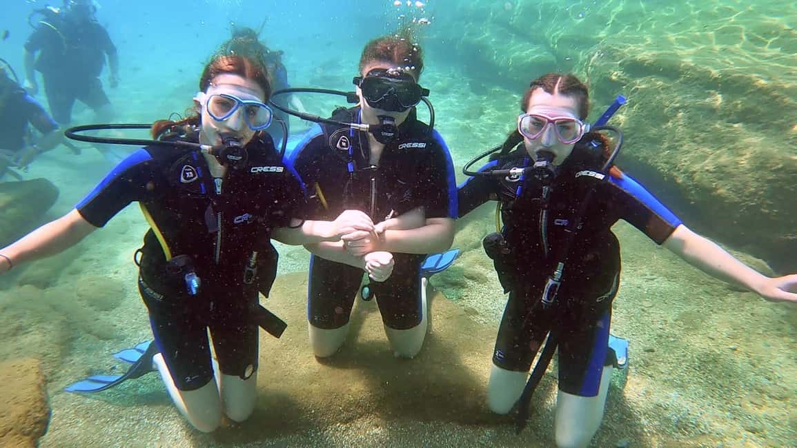 Immagine nº 8 di Heraklion: Lezione di immersione subacquea per principianti con istruttore PADI attività a Agia Pelagia, caricata dal fornitore