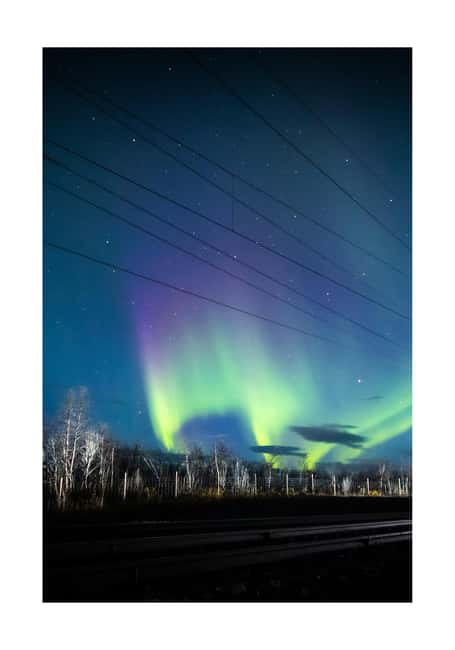 Bild Nr. 9 von Kiruna: Nordlicht-Tour mit Stejk Street Food Dinner Aktivität in Norrbotten, hochgeladen vom Anbieter