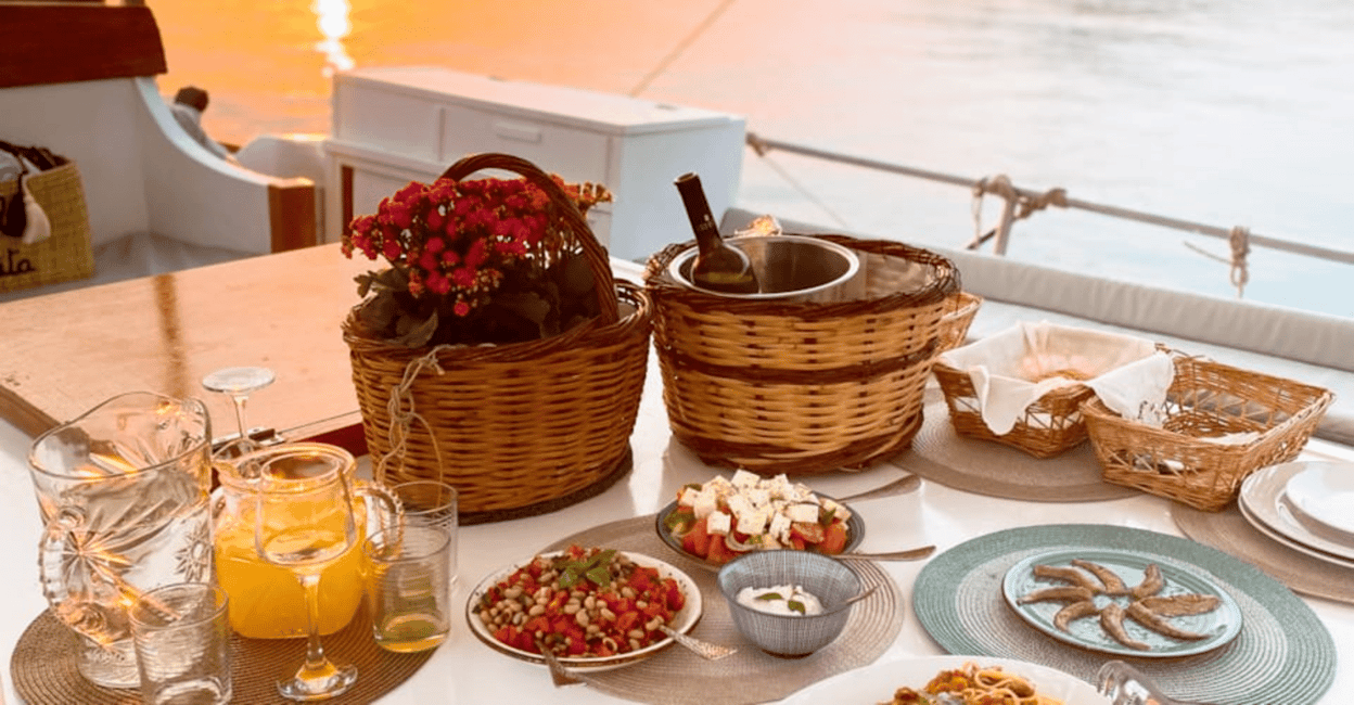 image n.7 of Rhodes: Sunset Cruise with Open Bar, Dinner, & Live Music activity in Dodecanese, uploaded by supplier