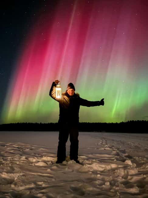 billede nr.6 af aktiviteten Levi: Nordlys-eventyr i naturen, lækkerier ved lejrbålet i Sirkka, uploadet af udbyder