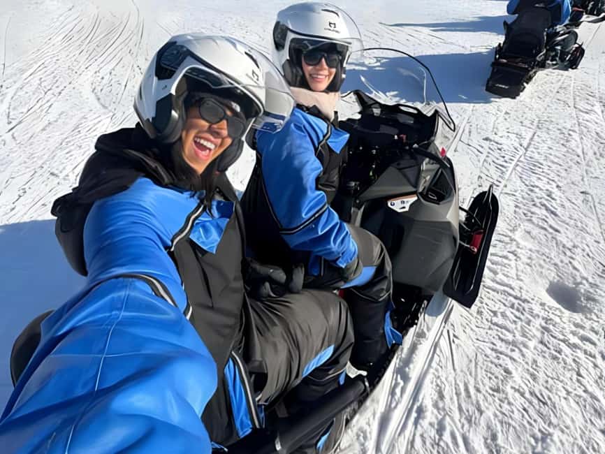 bild nr.3 av Rovaniemi: Guidad snöskotersafari i vildmarken och grillning aktivitet i Rovaniemi, uppladdad av arrangören