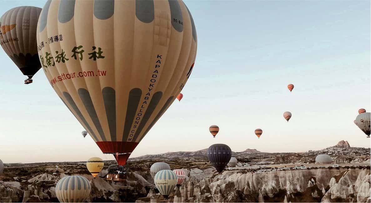 Image N°32 de Cappadoce : Vol en montgolfière à Goreme au-dessus des Fairychimneys activité à Göreme, publiée par le prestataire