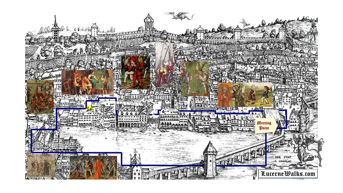 image n.1 of Lucerne: 1-Hour Historical Tour with Night Watchman activity in Lucerne, uploaded by supplier