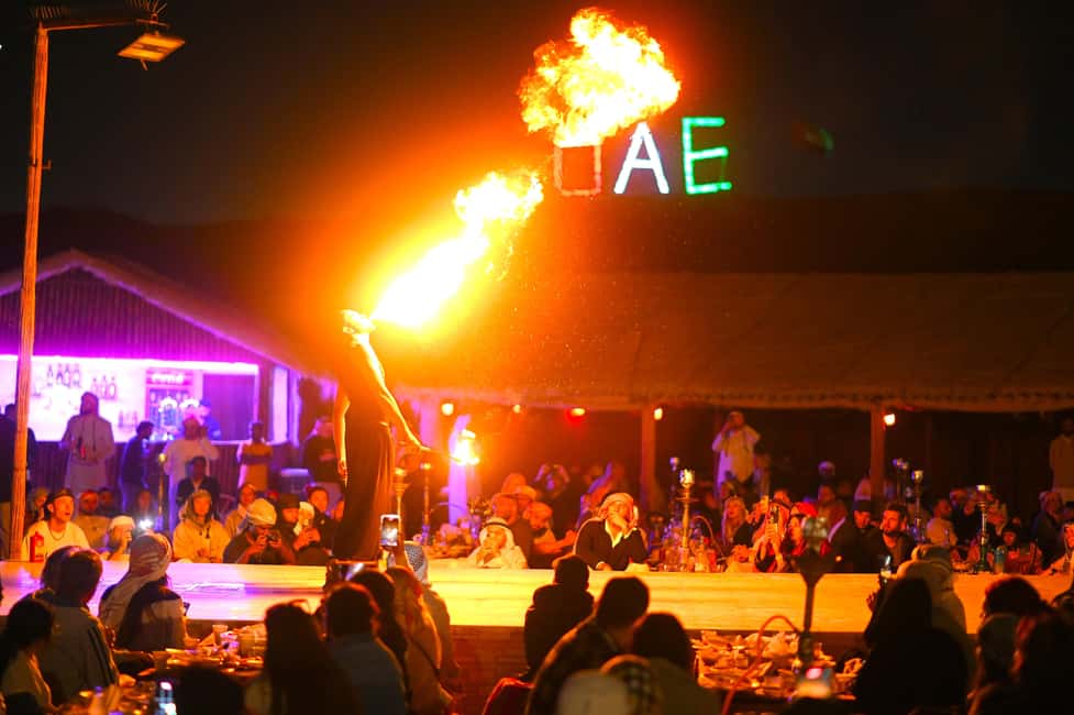 afbeelding n.19 van Dubai: Tour met BBQ-diner, kamelenrit en traditionele show activiteit in Dubai, geüpload door aanbieder