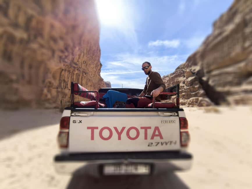 bild nr.15 av WADI RUM: Halvdagsutflykt i JEEP på morgonen eller i solnedgången aktivitet i Akaba, uppladdad av arrangören