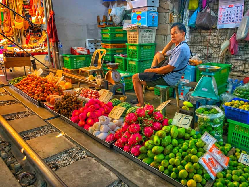 imagen n.º 6 de Bangkok: Mercado del Tren y Mercado Flotante con paseo en barco actividad en Bangkok, subida por el proveedor