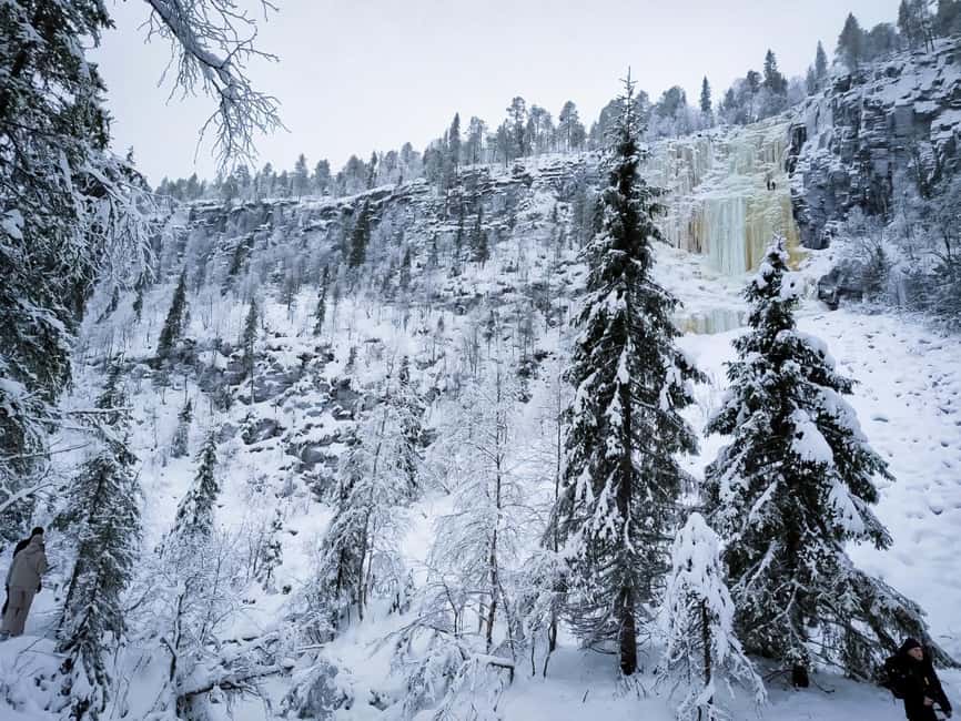 bild nr.9 av Rovaniemi: Rundtur i Korouoma Canyon och frusna vattenfall med BBQ aktivitet i Lappland, uppladdad av arrangören