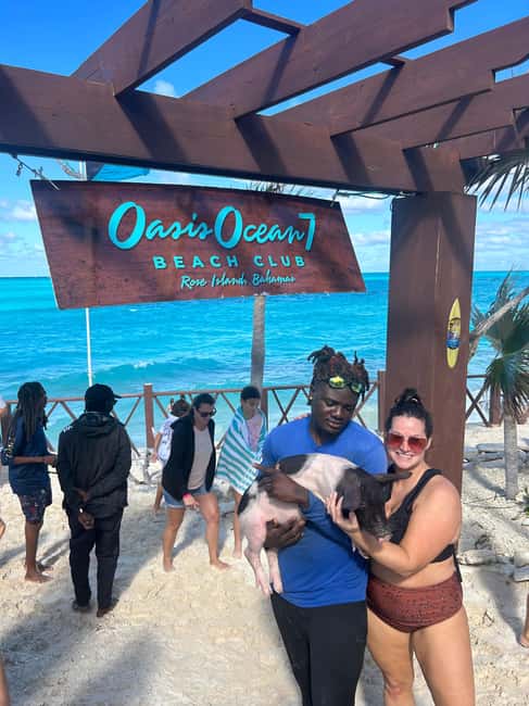 Image N°91 de Nassau : Cochons, plongée en apnée, tortues, déjeuner, club de plage privé activité à New Providence, publiée par le prestataire