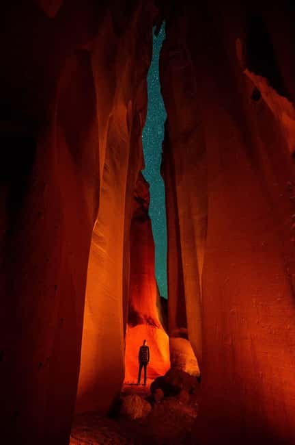 Image N°9 de Page : Randonnée nocturne et observation des étoiles dans le canyon de l'Antelope Valley activité à Page, Arizona, publiée par le prestataire
