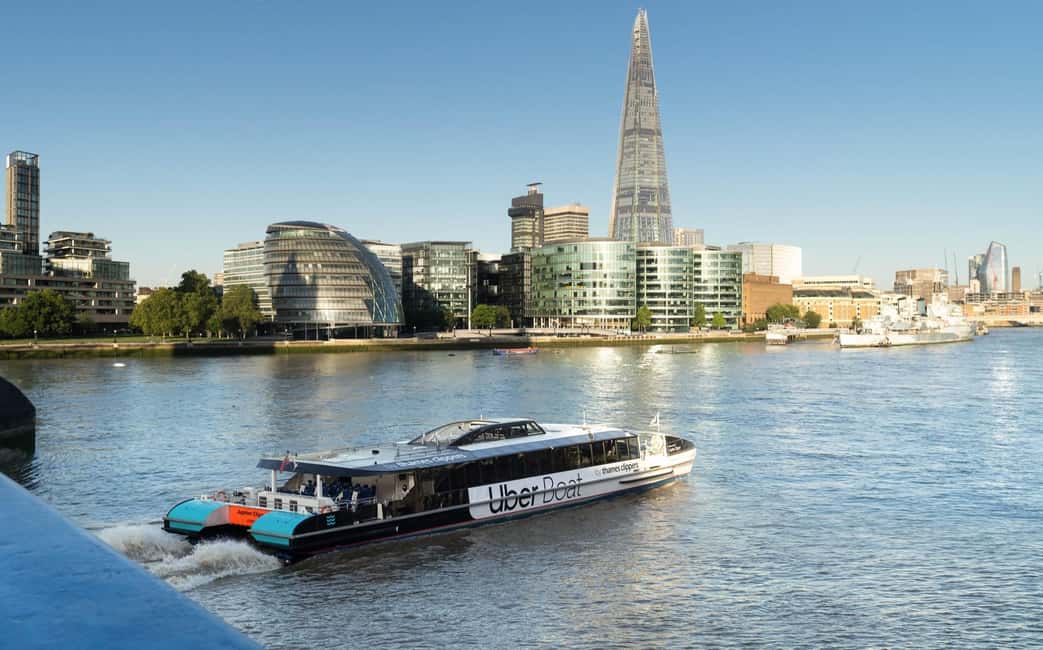 Image N°6 de Londres : Uber Boat par Thames Clippers Billet de rivière simple activité à Londres, publiée par le prestataire