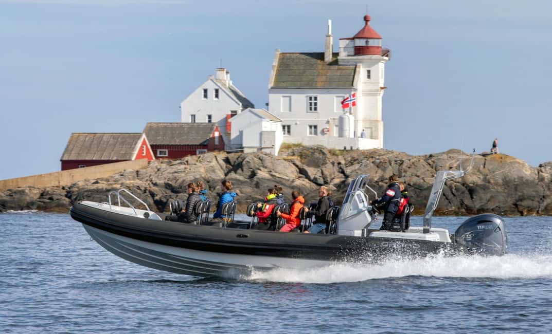 Bild Nr. 1 von Kristiansand: Express Archipelago Tour mit dem RIB Speedboat Aktivität in Kristiansand, hochgeladen vom Anbieter