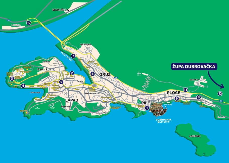 Immagine nº 8 di Dubrovnik: Bus Hop On Hop Off della città con 3 opzioni di tour attività a Dubrovnik, caricata dal fornitore