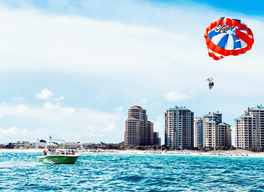 image n.2 of Destin: Parasailing Flight Above the Gulf of Mexico activity in United States, uploaded by supplier