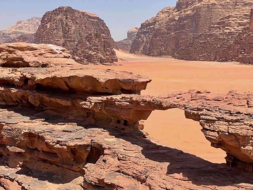 image n.2 of 4H Jeep Tour Morning or Sunset Wadi Rum Desert Highlights activity in Aqaba, uploaded by supplier