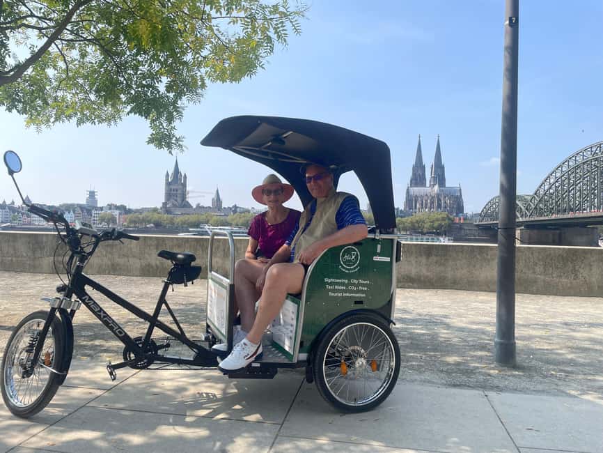 imagem n.1 de Colônia: passeio particular de riquixá atividade em Colônia, Alemanha, carregada pelo fornecedor