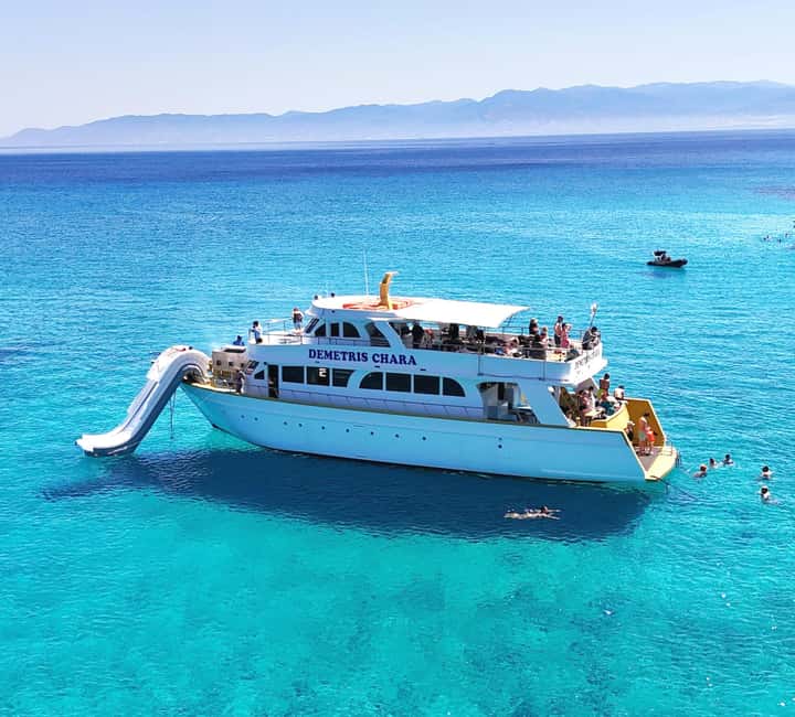 Image N°2 de Au départ de Paphos : visite du Lagon Bleu avec BBQ et prise en charge à l'hôtel activité à Geroskipou, publiée par le prestataire