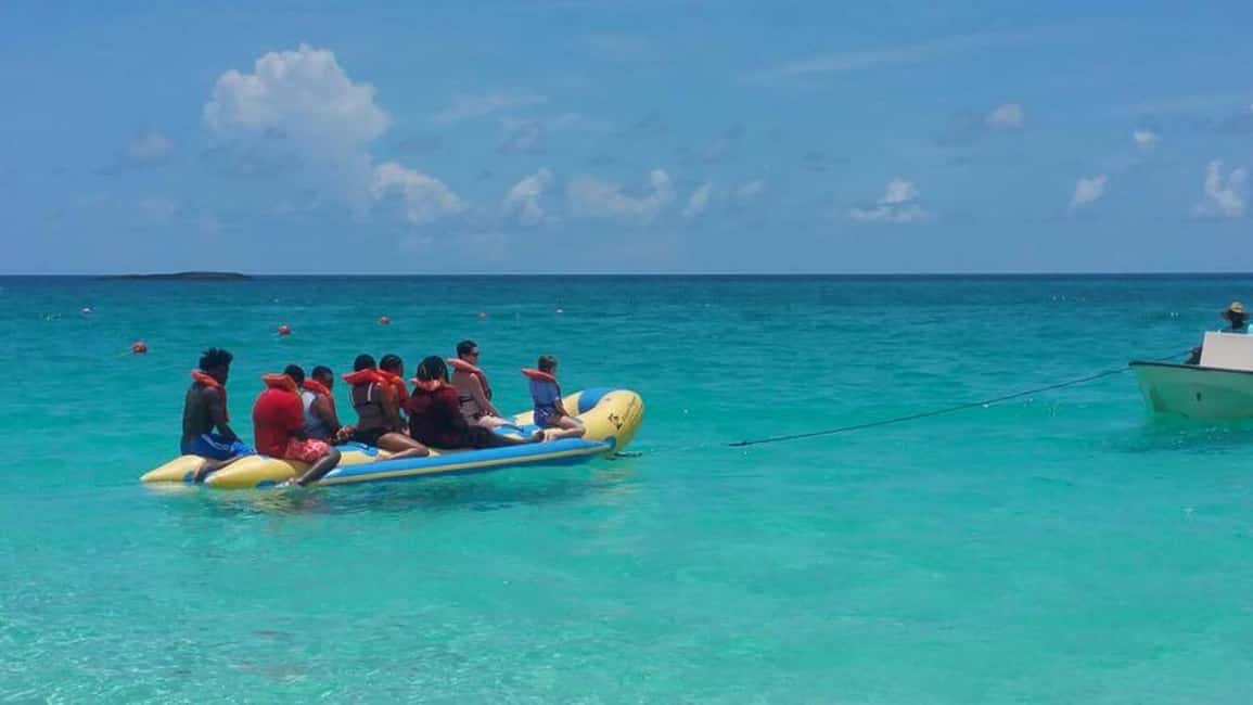 Image N°2 de Nassau : Aventure en bateau banane activité à Nassau, Bahamas, publiée par le prestataire