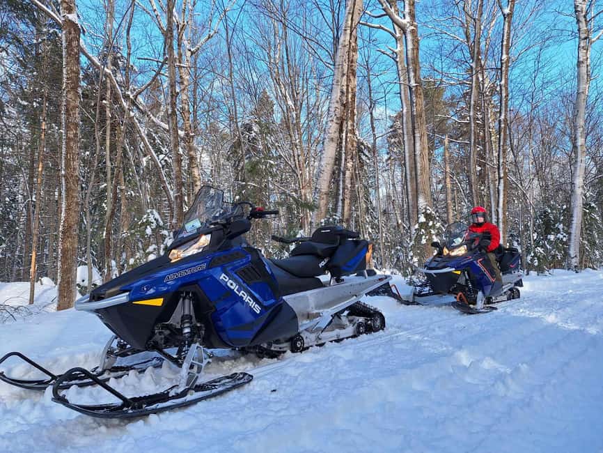 image n.2 of Quebec City: Guided Snowmobile Tour activity in Saint-Jean-de-l'Île-d'Orléans, uploaded by supplier