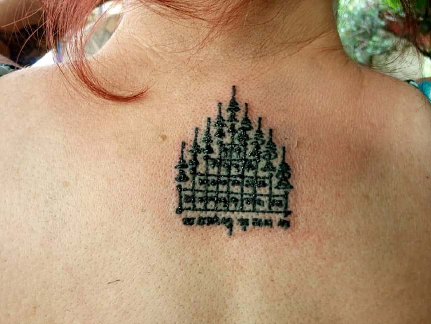 Image N°13 de Depuis Bangkok : Tatouage sacré au Wat Bang Phra activité à Nakhon Pathom, publiée par le prestataire