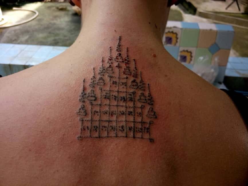 Image N°15 de Depuis Bangkok : Tatouage sacré au Wat Bang Phra activité à Nakhon Pathom, publiée par le prestataire