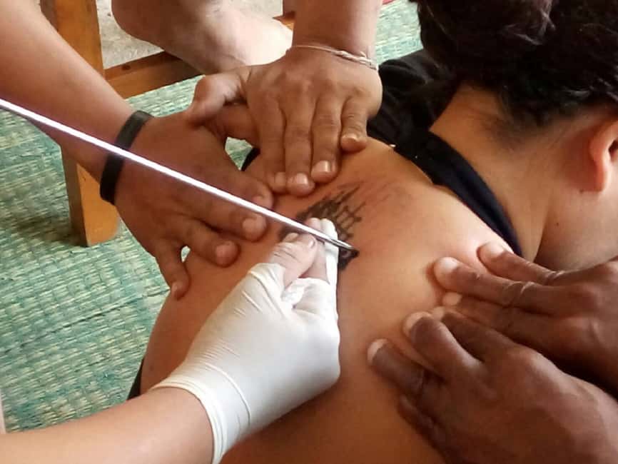 Image N°6 de Depuis Bangkok : Tatouage sacré au Wat Bang Phra activité à Nakhon Pathom, publiée par le prestataire